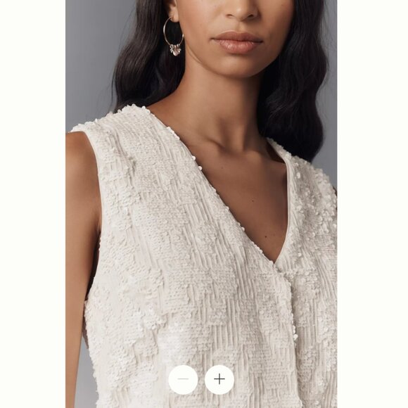 Sunday in Brooklyn Sequin Vest Dress - NWT - S - Picture 3 of 5